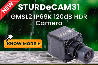 STURDeCAM31_CUOAGX - 3MP 120dB HDR Camera