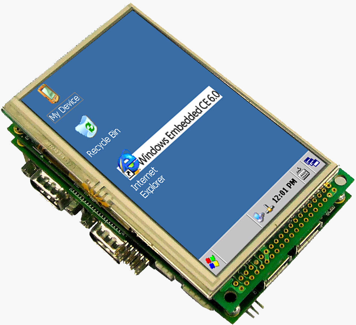 Windows CE 6.0 running on e-con's Rapid development kit