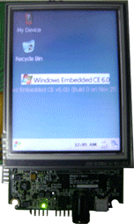  Rapid development kit running Windows CE 6.0 R2