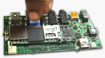 Connecting e-CAM with OVERO