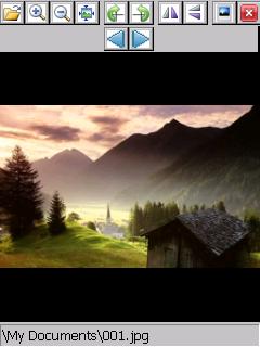 eImageViewer - Main Screen view