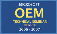 Microsoft OEM Technical Seminar