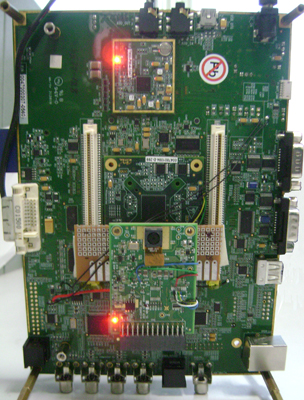 eCAM Connected to TI OMAP Processor
