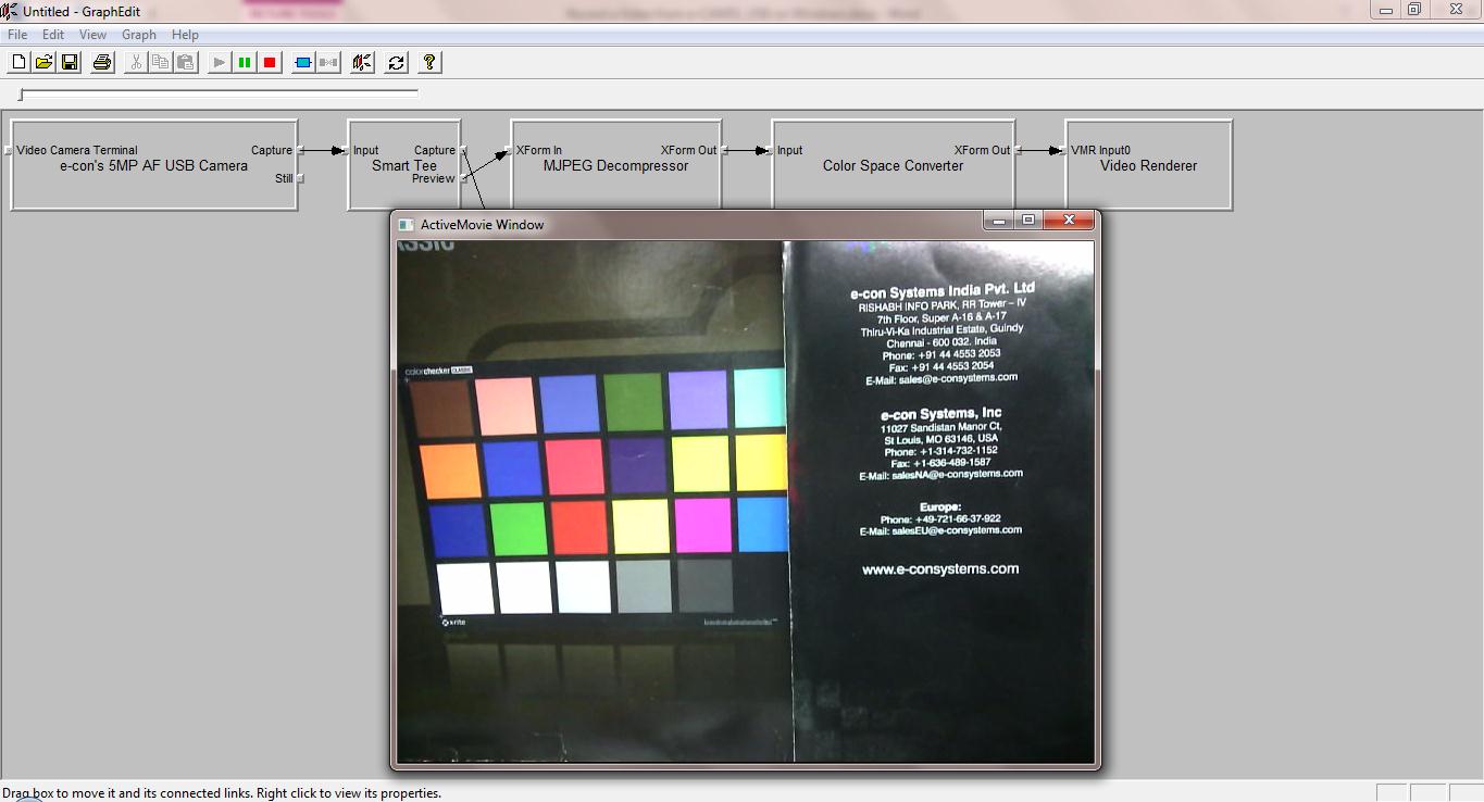 Recording Video using 5MP USB Camera on Windows