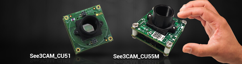 See3CAM_CU55M vs See3CAM_CU51: Pick the right 5MP monochrome camera