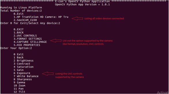 Interface high-quality cameras with OpenCV Python - e-con Systems