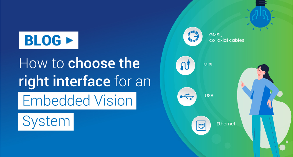 How to choose the right interface for an embedded vision system