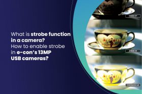 What is strobe function in a camera? How to enable strobe in e-con’s