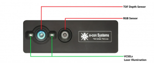 DepthVista: 3D time of flight RGBD camera from e-con Systems