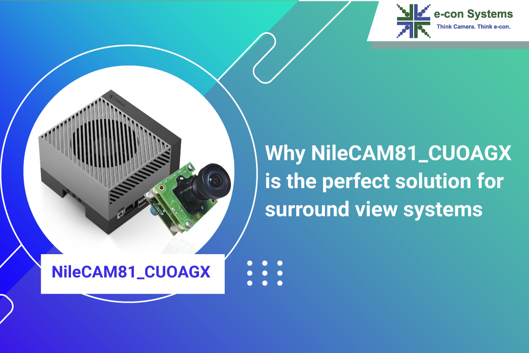 Why NileCAM81_CUOAGX is the perfect solution for surround view systems
