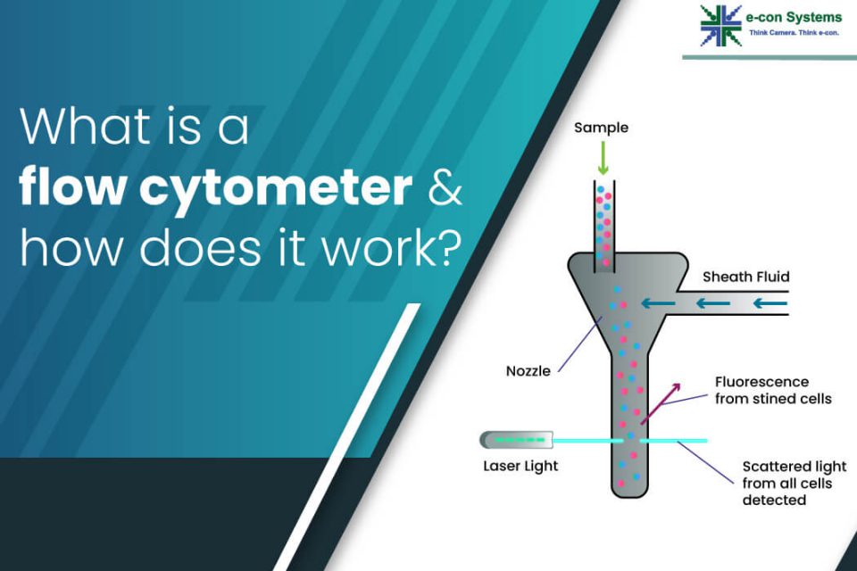 What is a flow cytometer and how does it work?