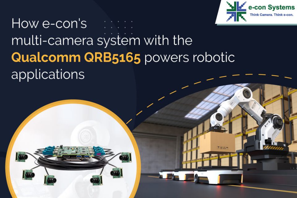 How a multi-camera system with the Qualcomm Development Kit can be used for robotic applications
