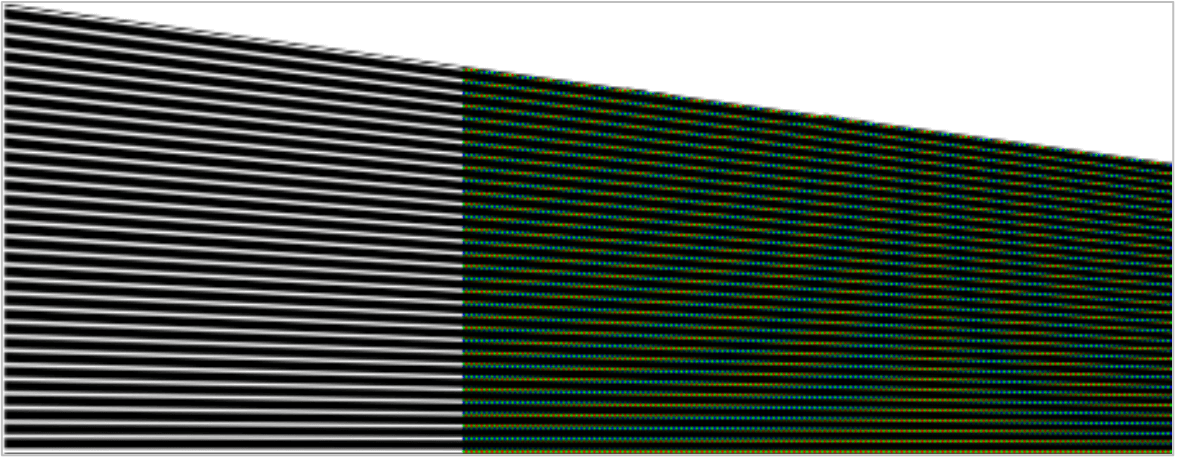 Moire Edges
