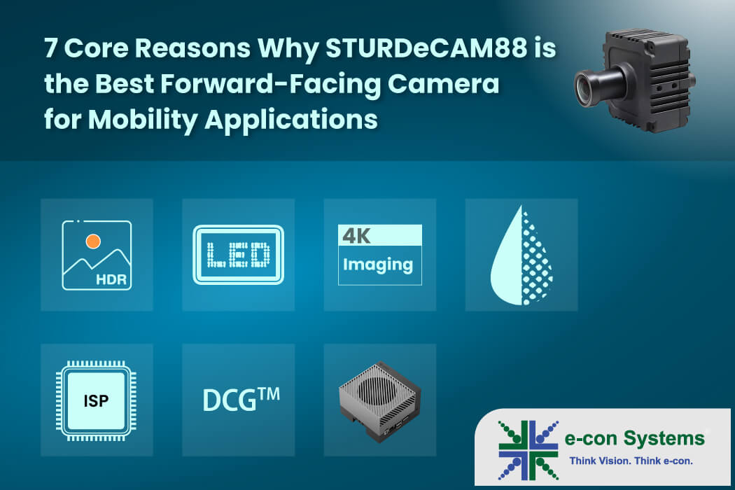 7 Core Reasons Why STURDeCAM88 is the Best Forward Facing Camera for Mobility Applications