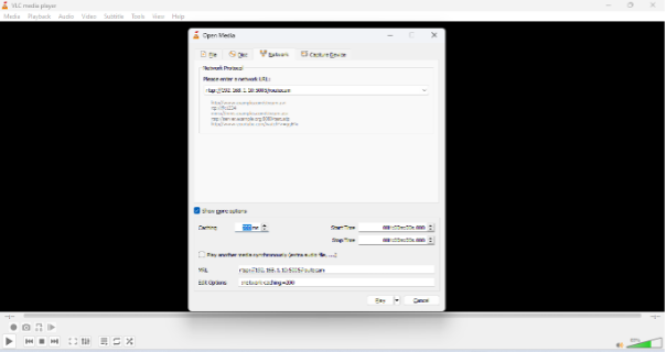How to Stream the Camera Using VLC