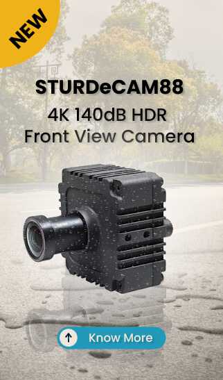 IP67 4K 140db HDR Camera