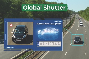 how global shutter technology delivers distortion-free imaging of fast-moving vehicles
