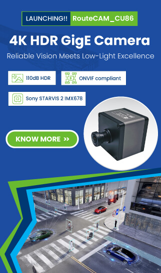 IP67 Global shutter PoE camera