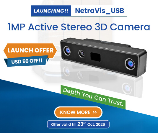 Netravis - 1MP Stereo Camera