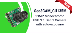 4K Monochrome Camera