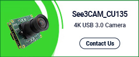 4K Custom Lens USB 3.1 Gen 1 Camera
