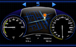 Automobil-Benutzeroberfläche (UI) für HMI