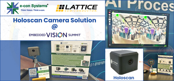 May 21, 2025 - e-con Systems® Showcased Holoscan Camera Solution at Embedded Vision Summit 2025