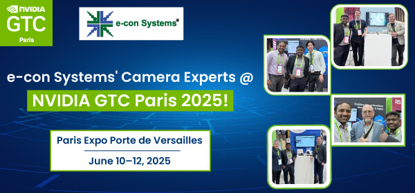 e-con Systems® Explores Edge AI Innovations at NVIDIA GTC Paris 2025