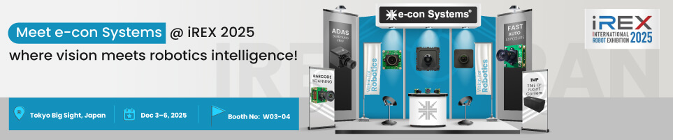 Meet e-con Systems at iREX 2025!