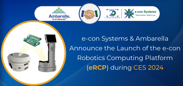 Partners with Ambarella and unveils the Robotics Computing Platform at CES