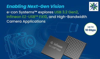 Enabling Next-Gen Vision: e-con Systems explores USB 3.2 Gen2, Infineon EZ-USB™ FX10, and High-Bandwidth Camera Applications