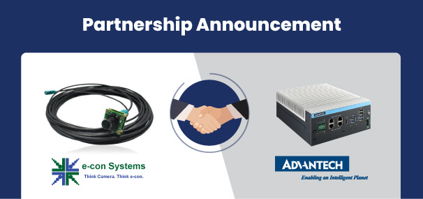 e-con partners with advantech