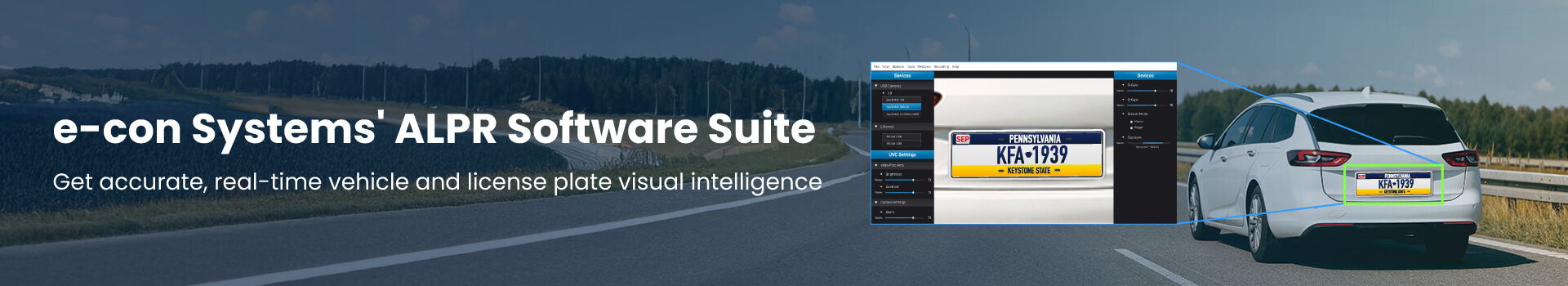 e-con Systems ALPR Software Suite