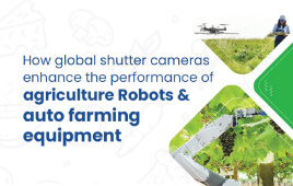 How global shutter cameras enhance the performance of agricultural robots and auto farming equipment
