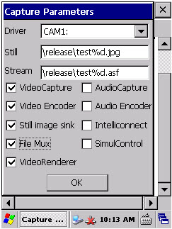 Capture Parameters