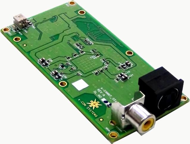  NTSC / PAL Video Decoder Board for Gumstix®’s Overo® COM Series