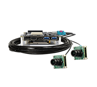 Multiple 2MP IMX462 camera for Qualcomm® Robotics RB5 Vision Kit