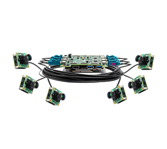 Six Synchronized GMSL2 HDR Camera for Qualcomm® Robotics RB5 Development Kit