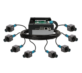 Eight IP69K Automotive Grade 120dB HDR camera for NVIDIA Jetson AGX Orin™