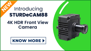 STURDeCAM88_CUOAGX - 4K 140dB HDR Front View Mobility Camera