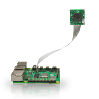 Hochwertige Kamera verbunden mit Raspberry Pi 4