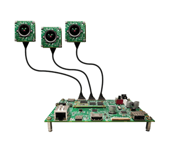 Sony Starvis IMX462 Camera connected with Qualcomm QCS610