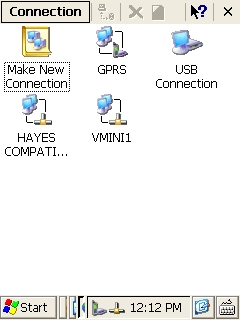 Device has connected to the GPRS network