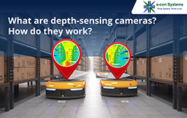 Depth sensing camera