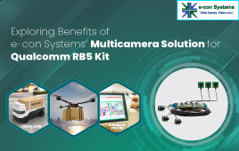Exploring Benefits of e-con Systems’ Multicamera Solution for RB5 Kit