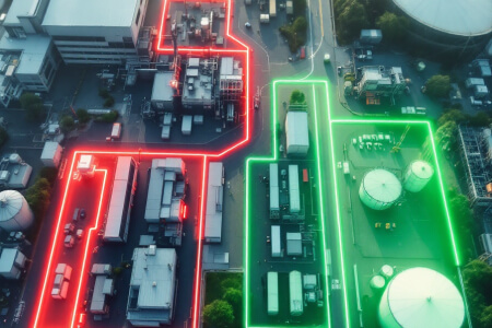 Virtual Boundary for Restricted Areas