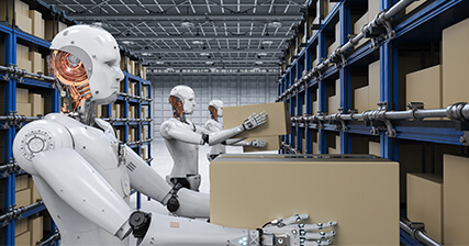 Warehouse Robots Real Time Demo