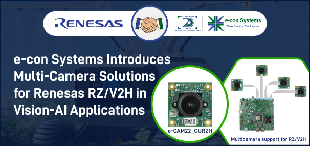 Sony® STARVIS™ IMX462 Ultra Low-Light Camera for Renesas RZ/V2H