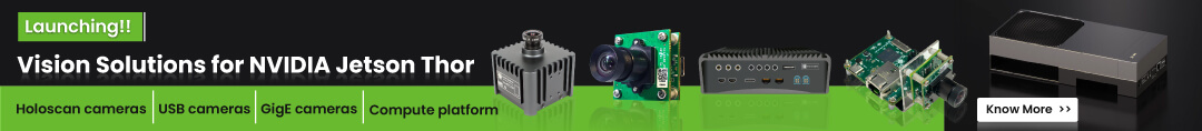 e-con Systems AI Powered Vision & Compute Solutions for NVIDIA® Jetson Thor™ Series
