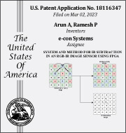 SYSTEM AND METHOD FOR IR SUBTRACTION IN AN RGB-IR IMAGE SENSOR USING FPGA